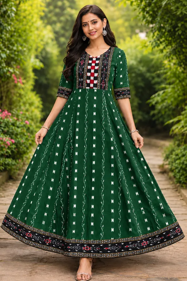 Green_Cotton_Printed_Anarkali_Gown_For_Women