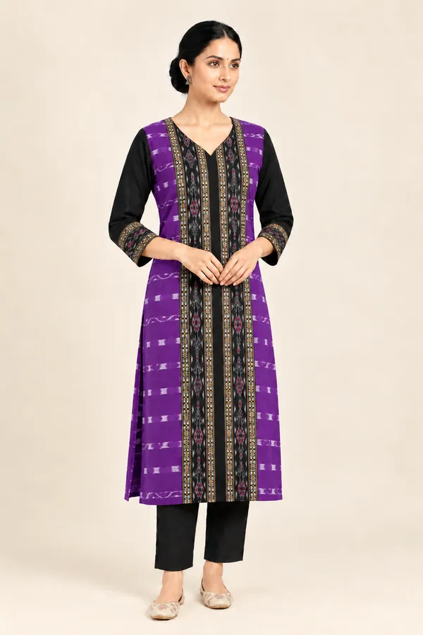 Purple_Cotton_Printed_Straight_Kurta_For_Women