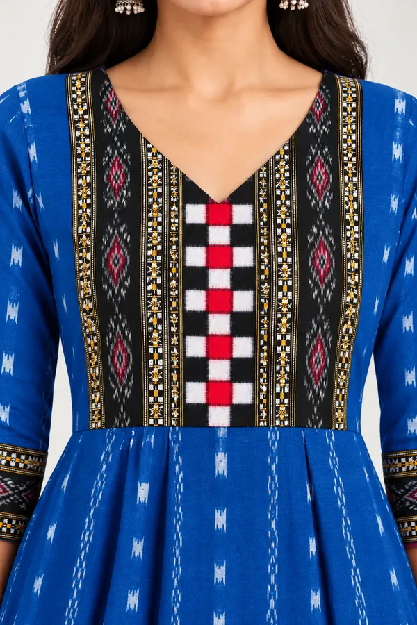Blue_Cotton_Printed_Anarkali_Gown_For_Women