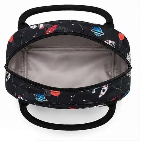 Black_Polyester_Space_Theme_Print_Handheld_Bag_For_Women