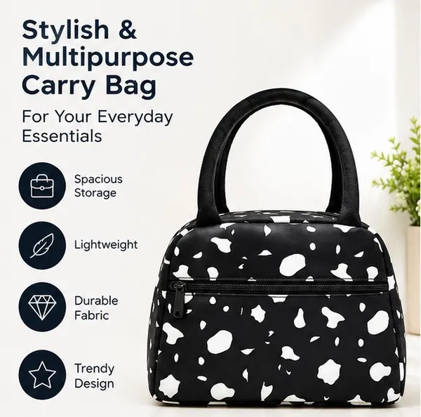 Black_Polyester_Abstract_Print_Handbag_For_Women