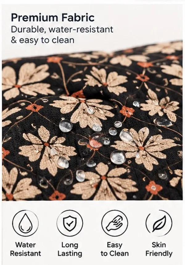 Black_Polyester_Floral_Print_Handbag_For_Women