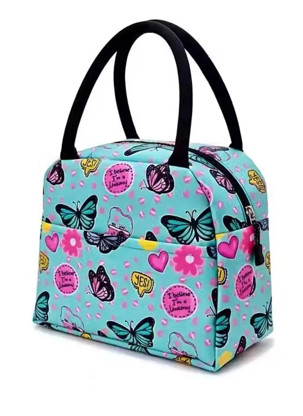 Blue_Polyester_Butterfly_Floral_Print_Handbag_For_Women