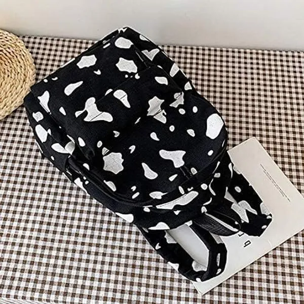 Black_Polyester_Abstract_Print_Casual_Backpack_For_Women