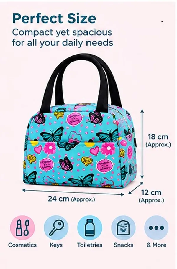 Blue_Polyester_Butterfly_Floral_Print_Handbag_For_Women