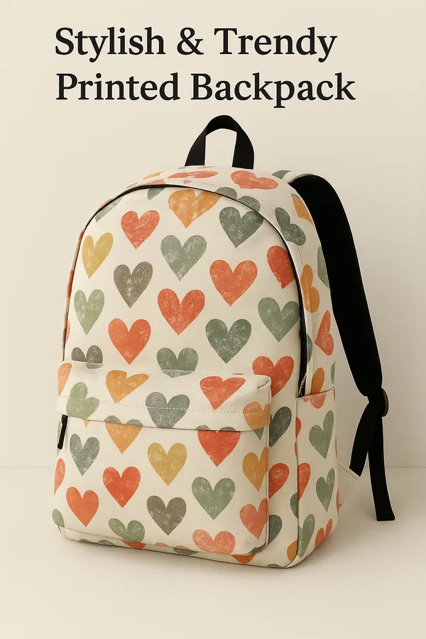 Black_Polyester_Casual_Backpack_For_Women