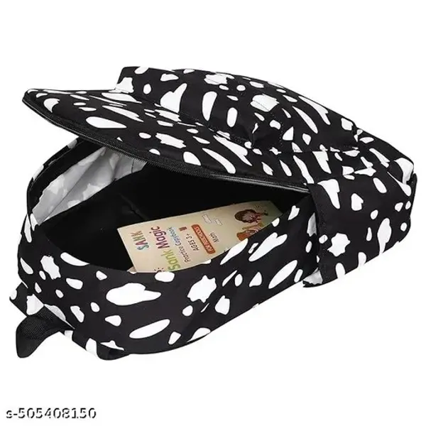 Black_Polyester_Abstract_Print_Casual_Backpack_For_Women