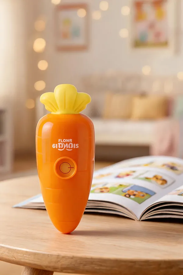 Zunbella_2_In_1_Carrot_Shape_Projector_And_Flashlight_Toy_For_Kid