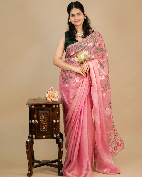 Pink_Floral_Printed_Saree_for_Women