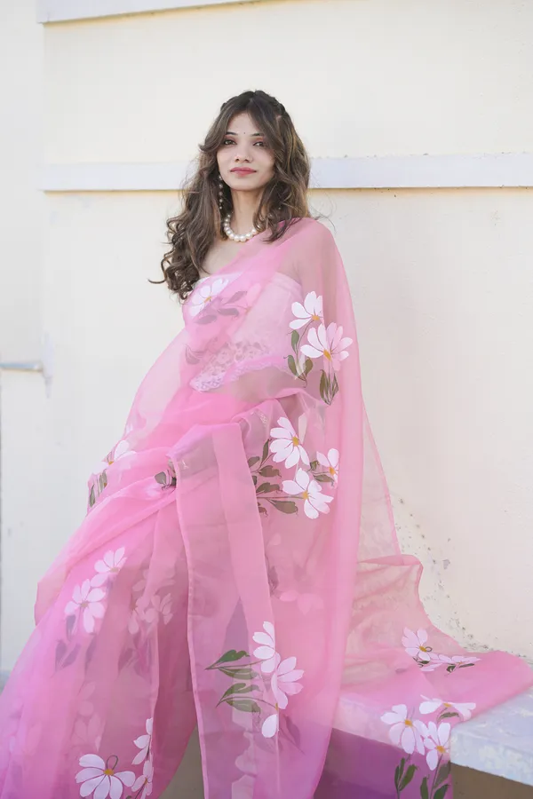 Pink_Sheer_Floral_Print_Saree_for_Women