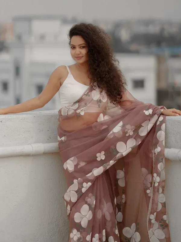 Mauve_Floral_Print_Saree_for_Women