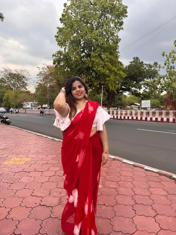 Red_Printed_Saree_for_Women