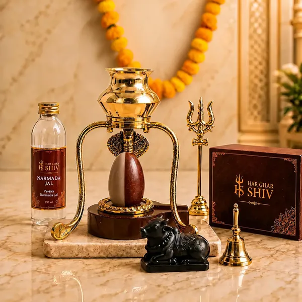 Ardhanarishwar_Narmadeshwar_Shivling_Complete_Set_Sawan_Special_Plate_Jaladhari