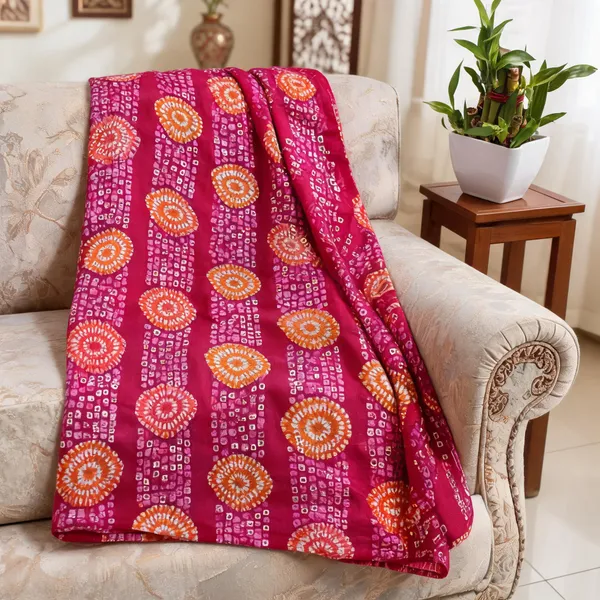 Pink_Bandhani_Print_Unstitched_Fabric_for_Women