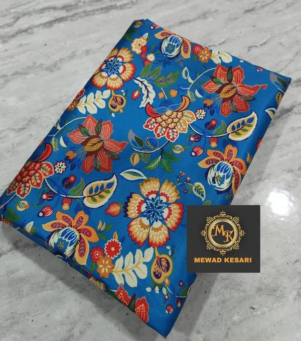 Blue_Floral_Print_Unstitched_Fabric_for_Men
