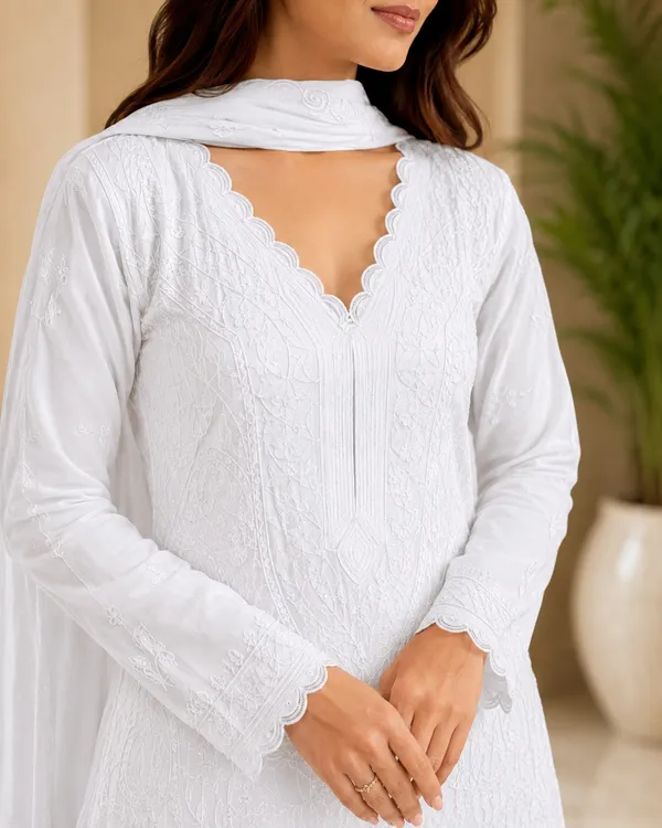 White_Embroidered_Kurta_Palazzo_Set_With_Dupatta_for_Women