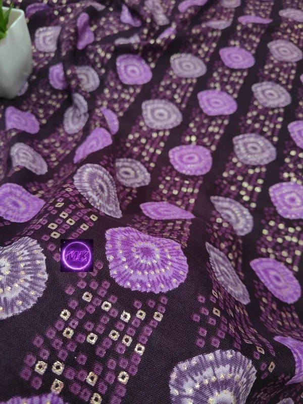 Purple_Geometric_Print_Bedsheet