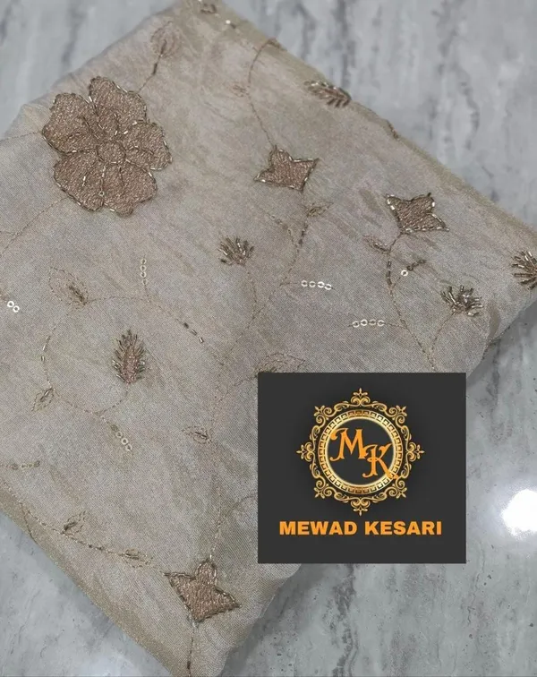 Beige_Embroidered_Unstitched_Fabric_For_Women