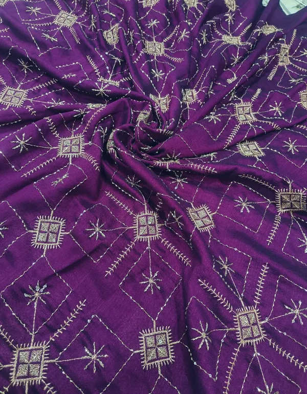 Purple_Embroidered_Unstitched_Fabric_For_Women