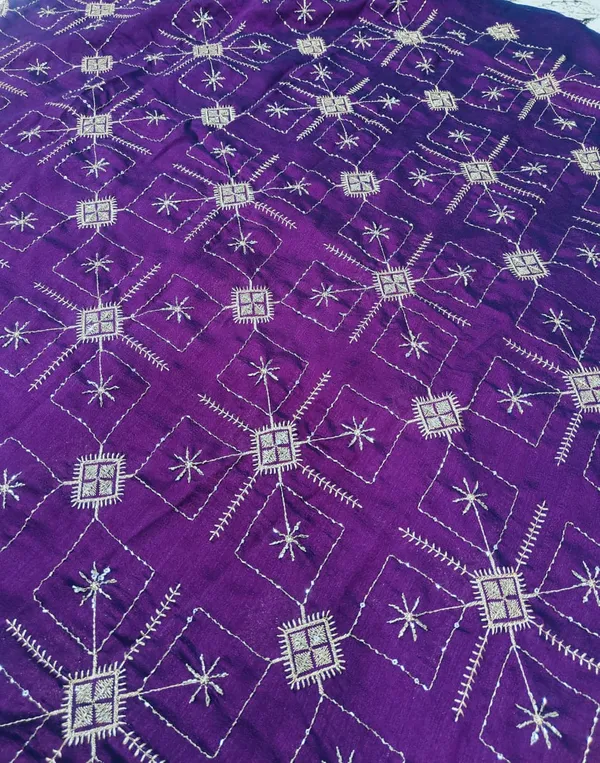 Purple_Embroidered_Unstitched_Fabric_For_Women