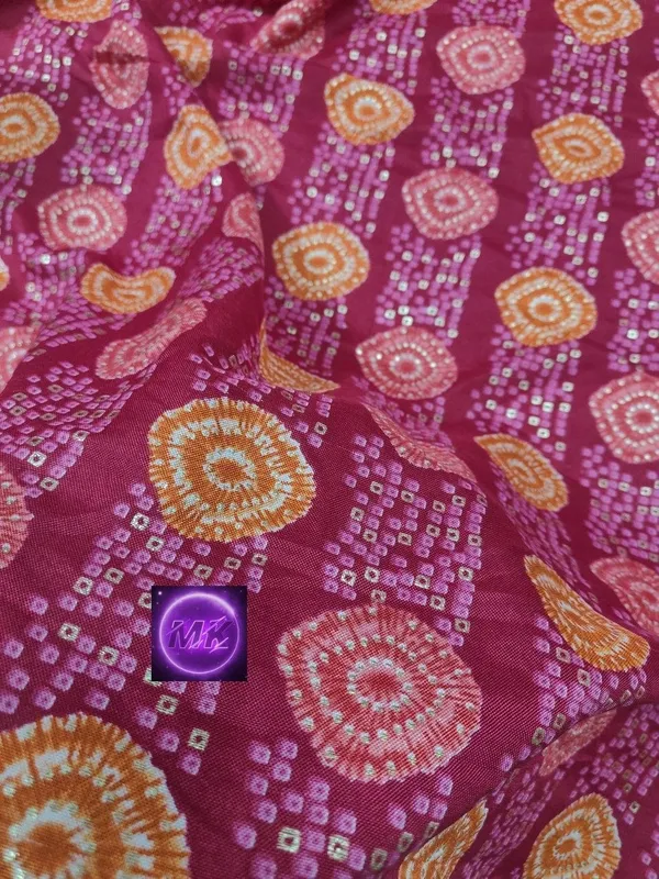 Pink_Bandhani_Print_Unstitched_Fabric_for_Women