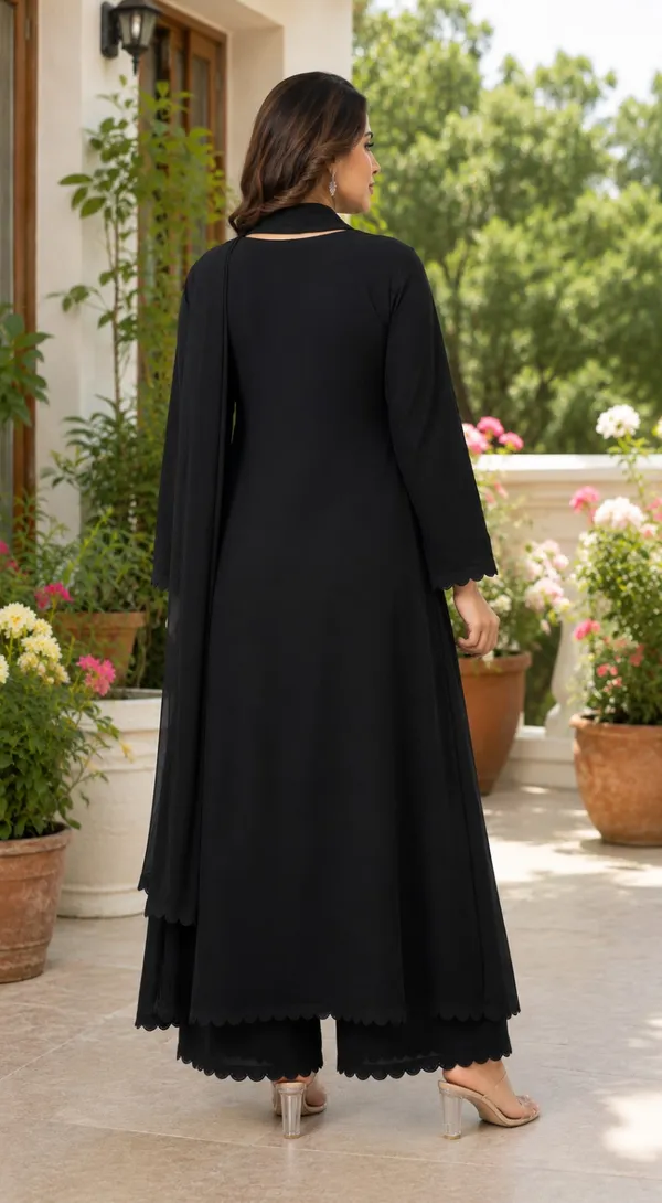 Black_A-Line_Kurta_Set_For_Women