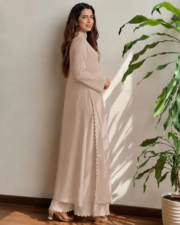 Beige_Embroidered_Anarkali_Suit_Set_for_Women
