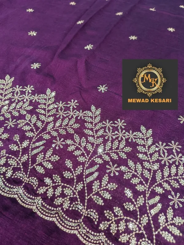 Purple_Embroidered_Unstiched_Fabric_For_Women