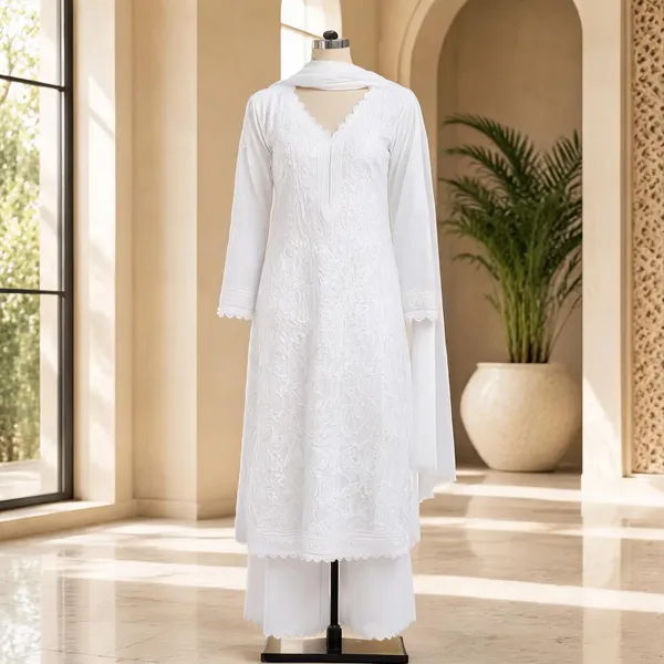 White_Embroidered_Kurta_Palazzo_Set_With_Dupatta_for_Women