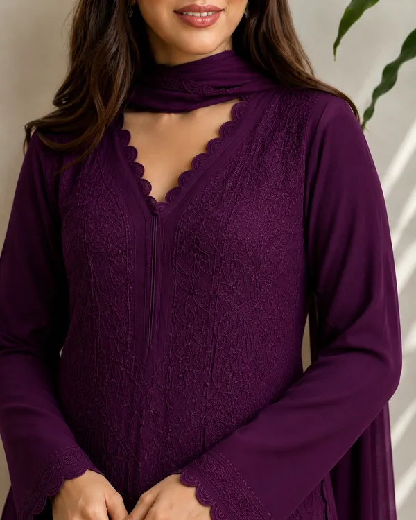 Purple_Georgette_Flared_Anarkali_Set_for_Women
