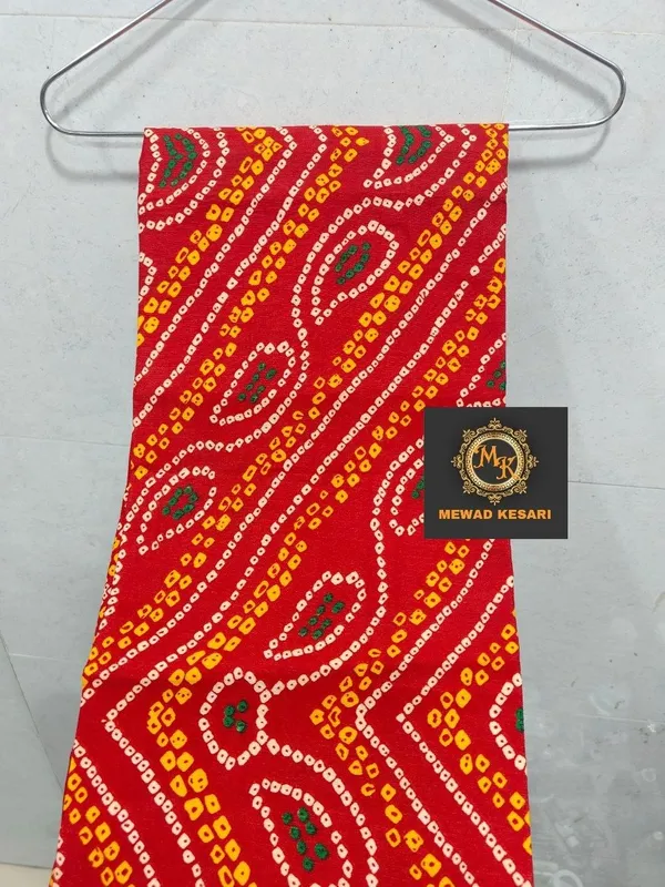 Red_Bandhani_Pattern_Saree_for_Women