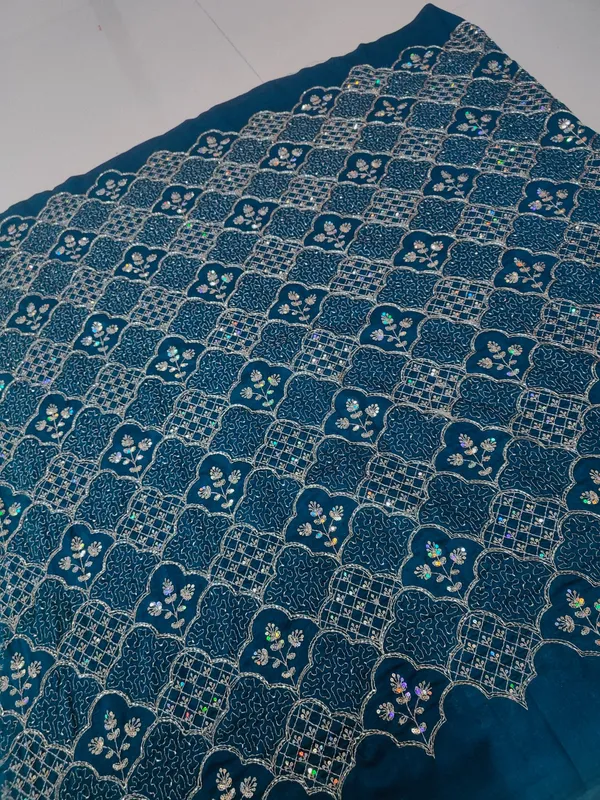 Teal_Embroidered_Unstitched_Fabric_for_Women