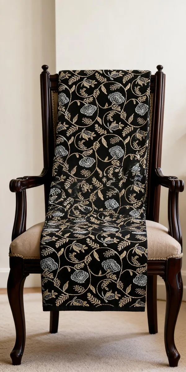 Black_Jacquard_Floral_Unstitched_Fabric_for_Men