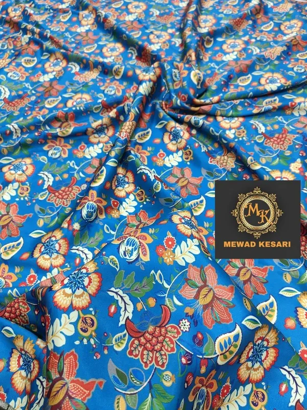 Blue_Floral_Print_Unstitched_Fabric_for_Men