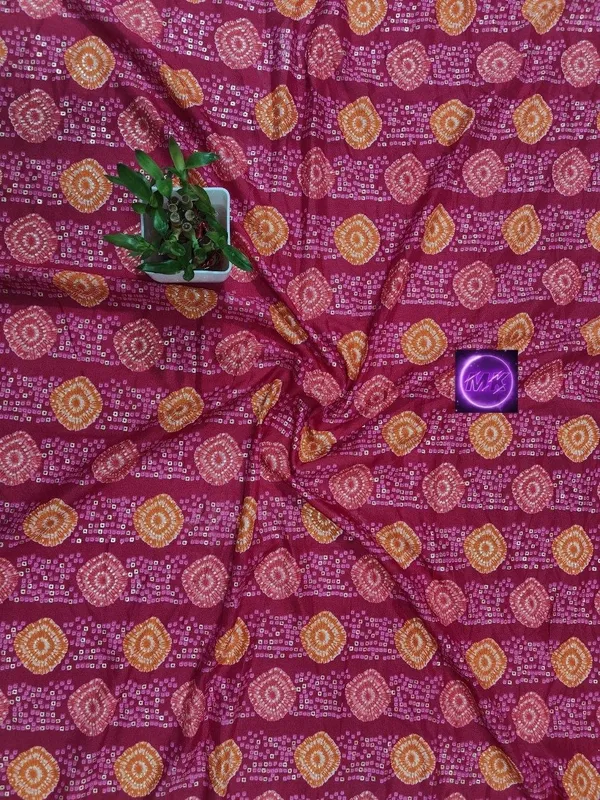 Pink_Bandhani_Print_Unstitched_Fabric_for_Women