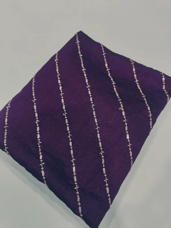Purple_Silver_Striped_Unstitched_Fabric_for_Men