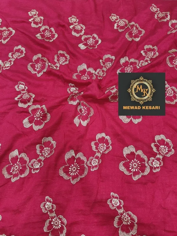 Magenta_Floral_Embroidered_Unstitched_Fabric_For_Women