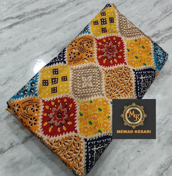 Multicolor_Patchwork_Print_Bedsheet