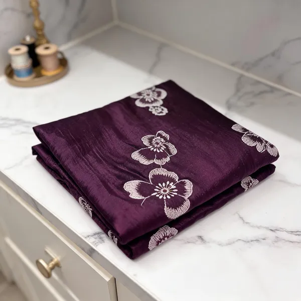Purple_Floral_Embroidered_Ethnic_Fabric_for_Women