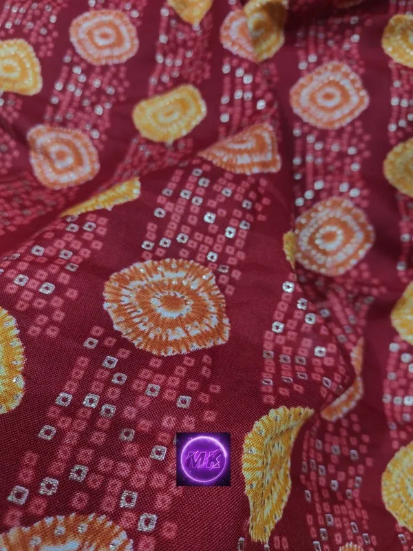 Red_Printed_Unstitched_Fabric_for_Women