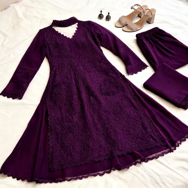 Purple_Georgette_Flared_Anarkali_Set_for_Women