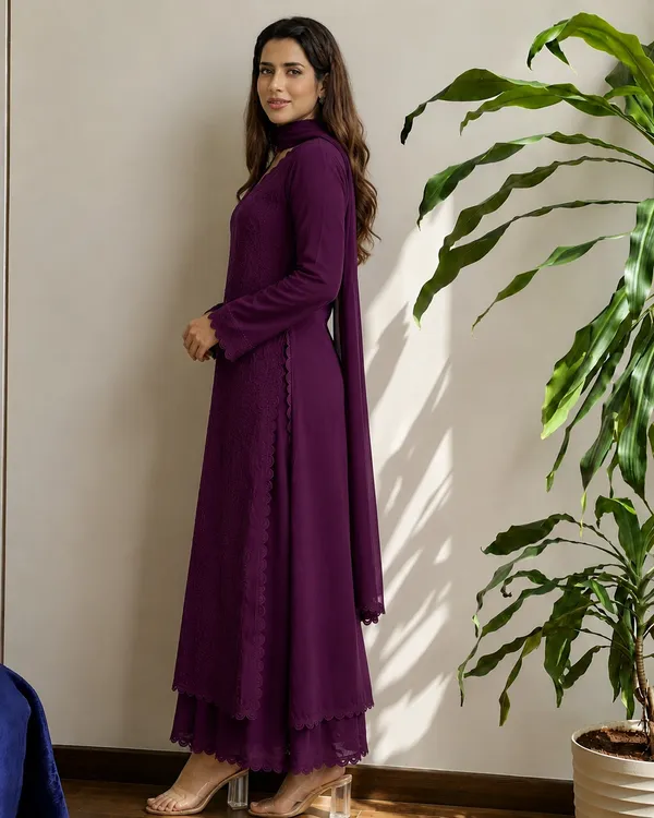 Purple_Georgette_Flared_Anarkali_Set_for_Women