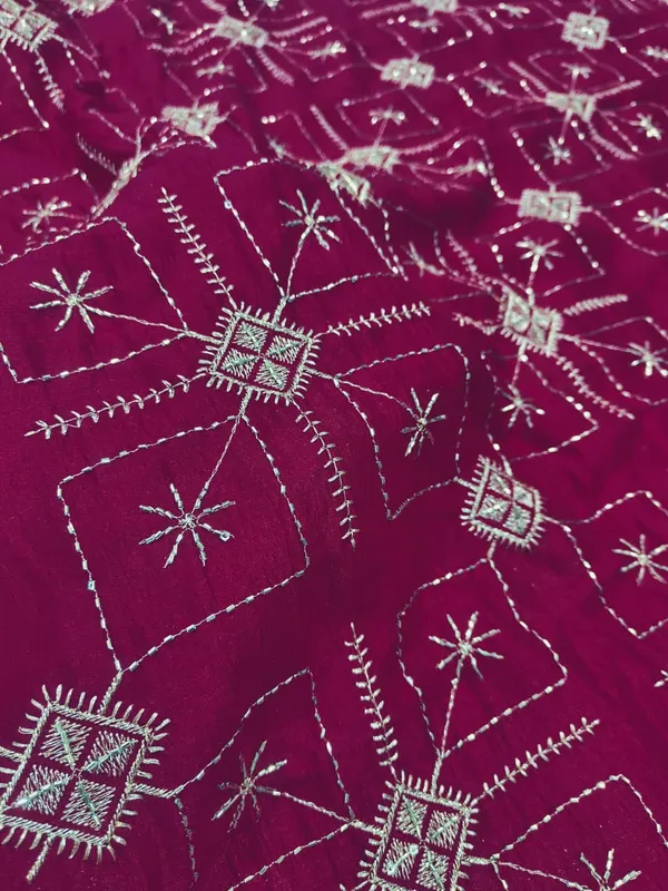 Maroon_Embroidered_Unstitched_Fabric_for_Apparel_Making