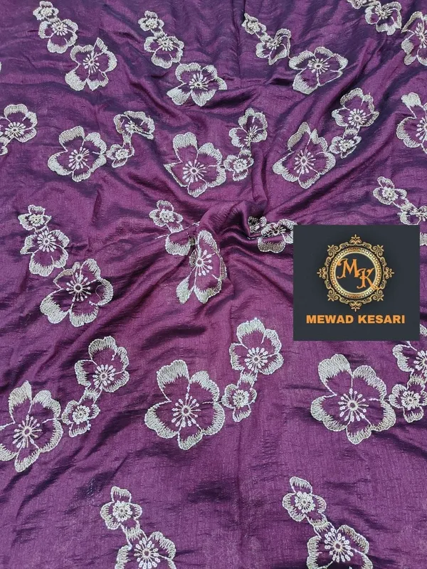 Purple_Floral_Embroidered_Ethnic_Fabric_for_Women