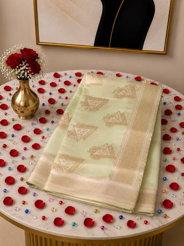 Kota_Silk_Saree_Green_Mist