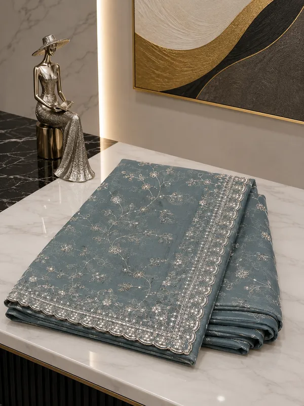 Burberry_Silk_Saree_Dove_Grey