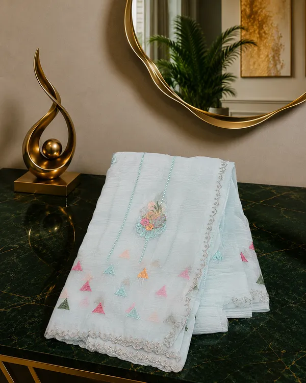 Soft_Georgette_Designer_Saree_Grey_Goose