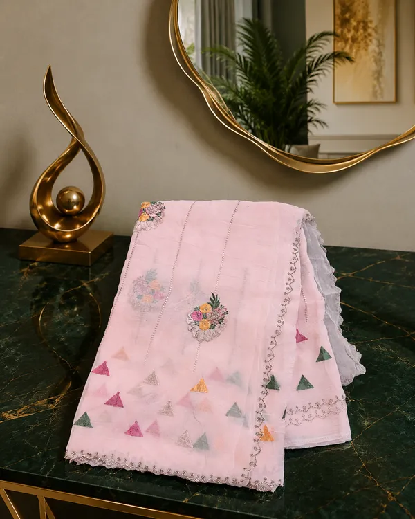 Soft_Georgette_Designer_Saree_Oyster_Pink