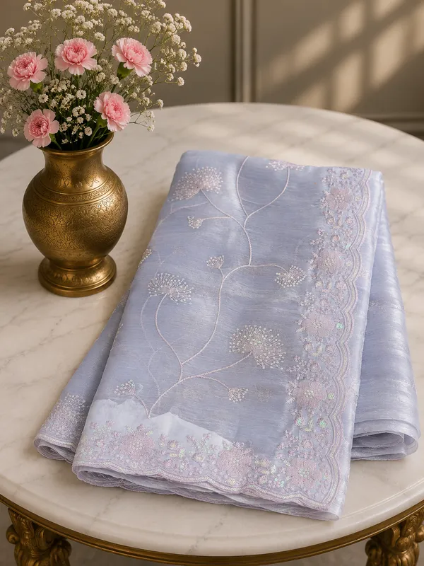 Burberry_Silk_Saree_Santa_Grey