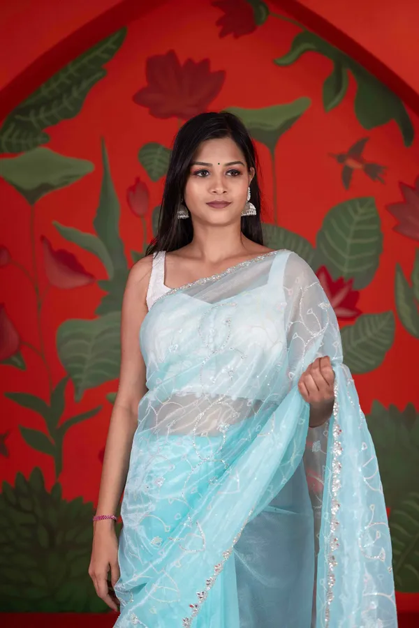 Glass_Tissue_Saree_Light_Grey_Blue